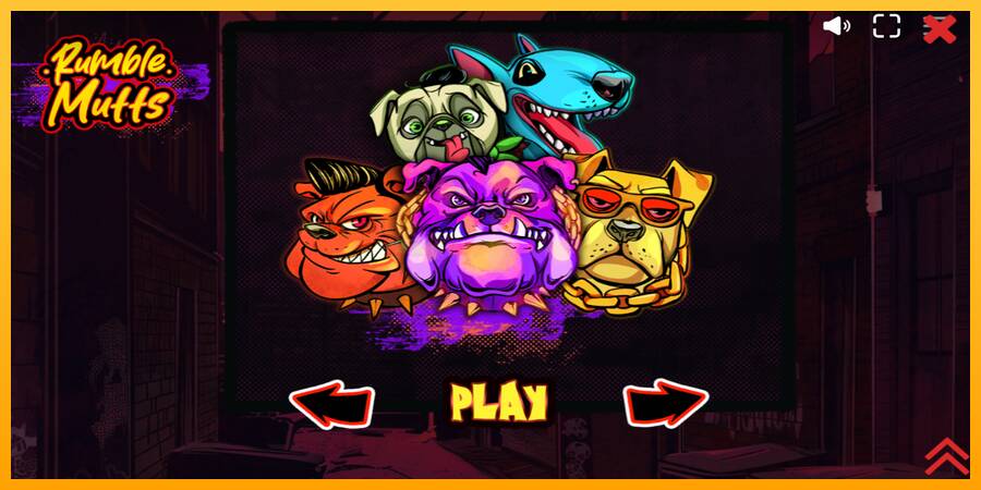 Rumble Mutts игрална машина за пари, снимка 1