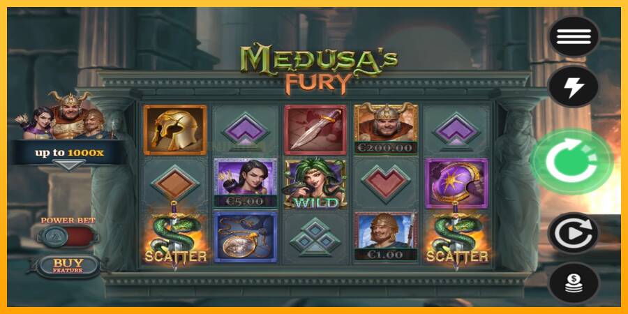 Medusas Fury игрална машина за пари, снимка 1