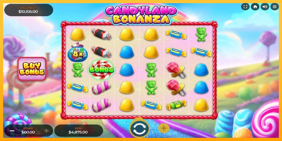 Candyland Bonanza игрална машина за пари, снимка 1