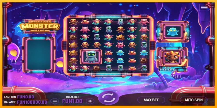 Sweet Tooth Monster Mayhem игрална машина за пари, снимка 1