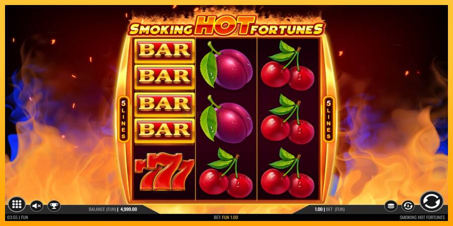 Smoking Hot Fortunes игрална машина за пари, снимка 1