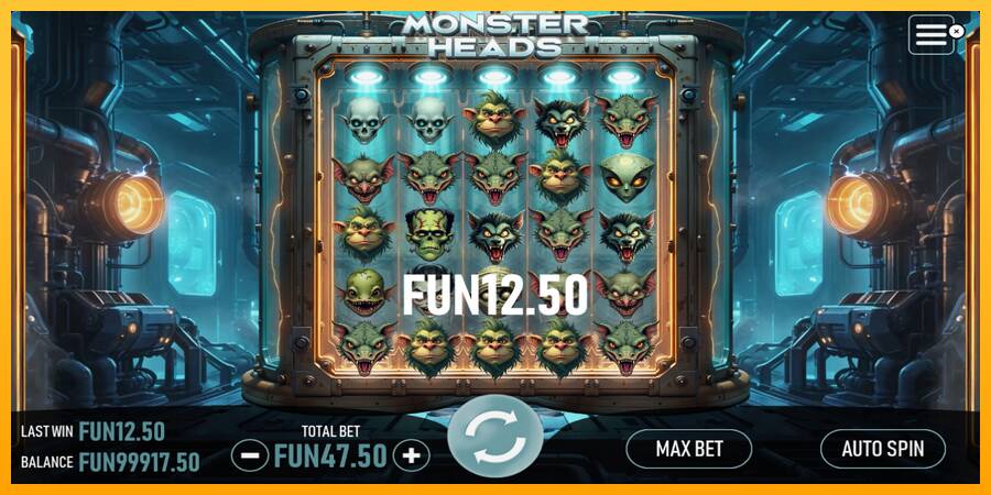 Monster Heads игрална машина за пари, снимка 2