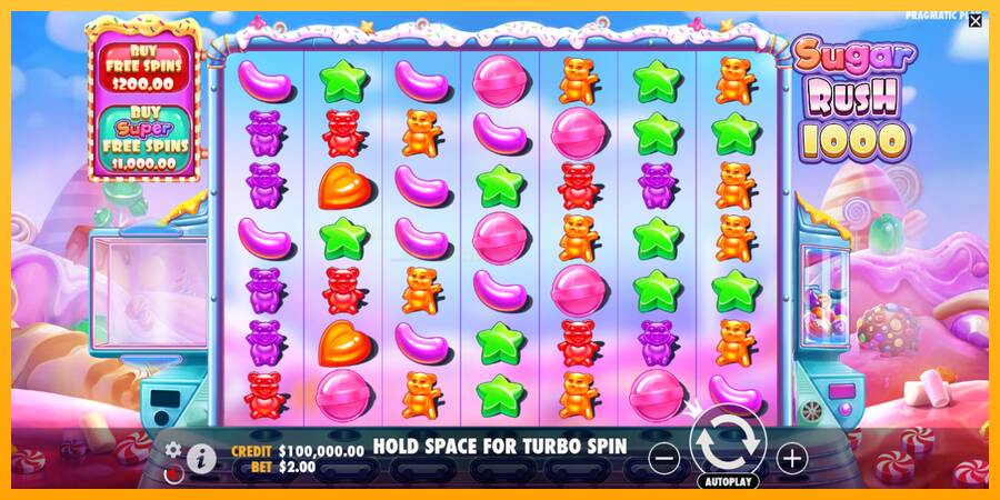 Sugar Rush 1000 игрална машина за пари, снимка 2