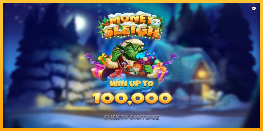 Money Sleigh игрална машина за пари, снимка 1