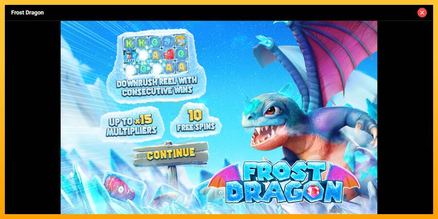 Frost Dragon игрална машина за пари, снимка 1