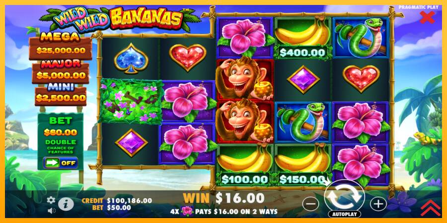 Wild Wild Bananas игрална машина за пари, снимка 4